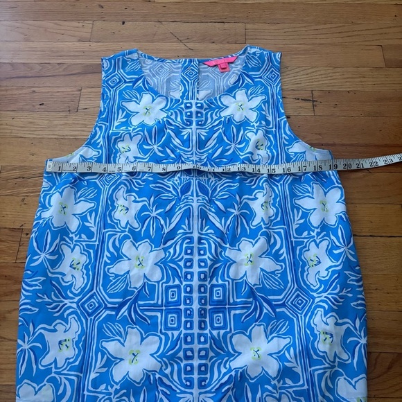 Lilly Pulitzer Button Back Tank Size Large - Picture 2 of 6